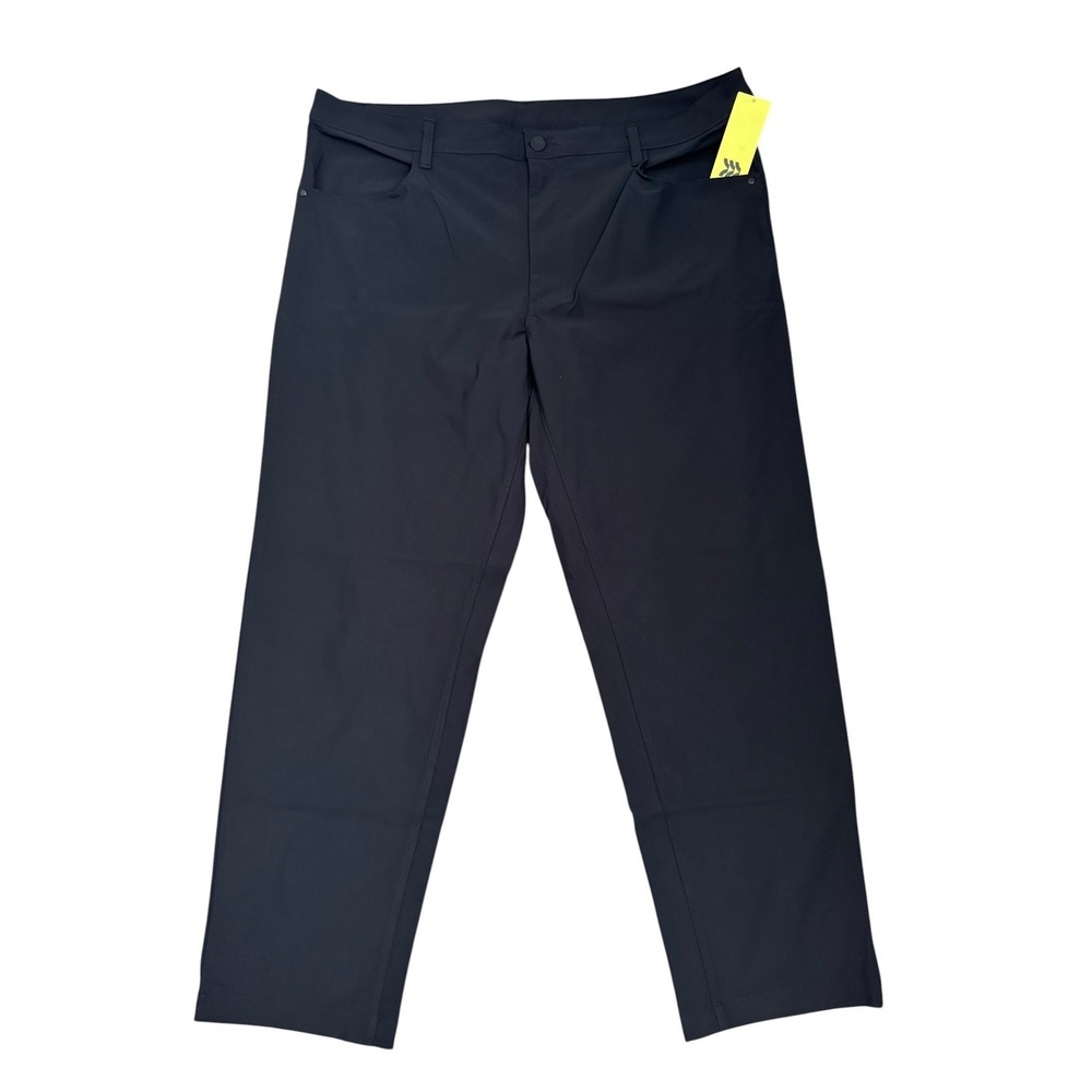 All in Motion Mens Golf Pants Black Onyx 36x32 Performance Straight Stretch NEW